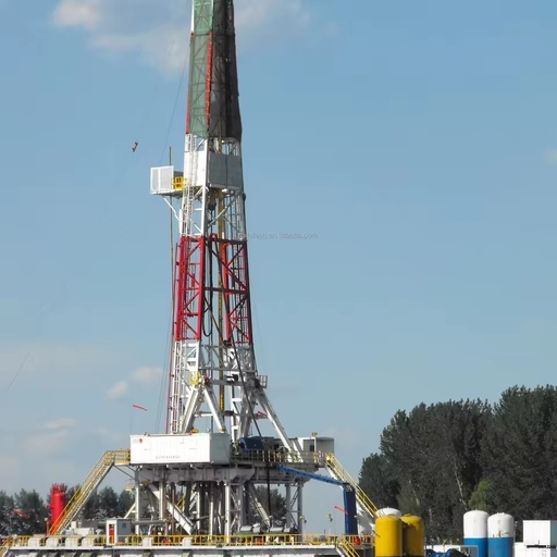 2000m 1500m Diesel Engine Oilfield Skid Mounted Truck Max Chain Belt Power Sales Hook Energy Rig Mechanical Origin