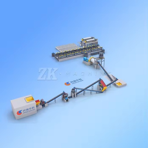 Graphite Lead Zinc Copper Gold Iron Ore Concentration Flotation Beneficiation Separator Machine