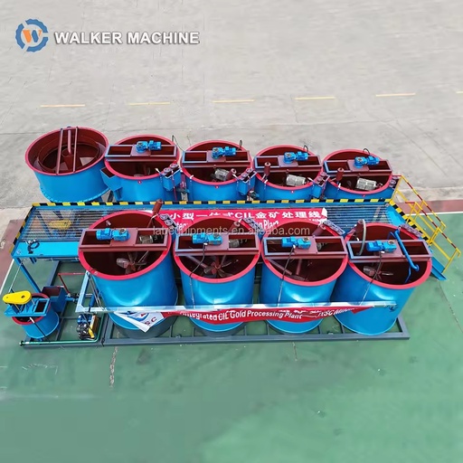 Mineral Separation Machine Complete Set Small Scale CIL Gold Processing Plant