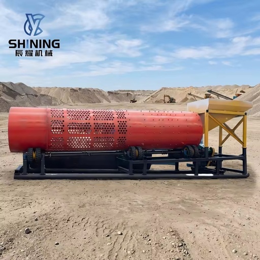 Factory Custom Scrubber Trommel 200-300t/h Heavy Duty Ore Washer for Large Alluvial Gold Mining Projects in Africa