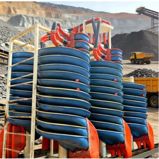 PLC Controlled High Efficiency Spiral Separator for Coal Gold Mineral Processing | Gravity Separation Equipment ISO