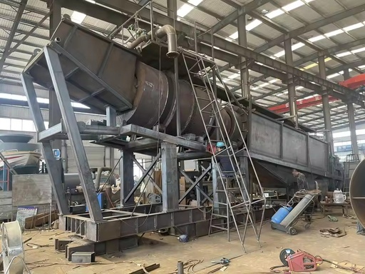 Produced Gold Tumbling Screening Washing Unit Rotary Cleanser Designed For Mineral Workflow High Capacity Mining Apparatus
