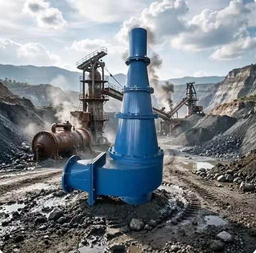 Hengtuo PLC-Controlled High Efficiency Hydraulic Cyclone for Mineral Particle Separation and Classification in Ore Processing