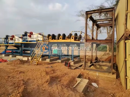 Turnkey Placer Gold Mining Plant Manufacturer Direct Supply with Spare Parts and Training
