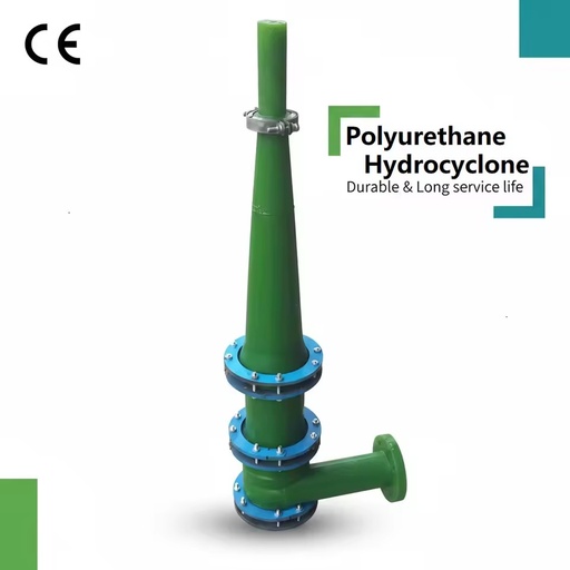 Wear Resistant High Alumina Ceramic Lining Q235B Carbon Steel Shell Hydrocyclone | Industrial Mining Slurry Separator Customized