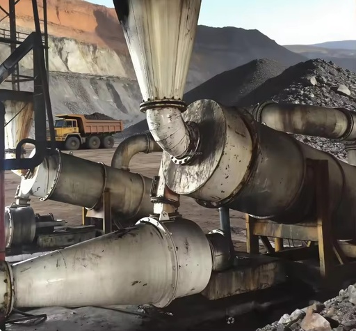 High Efficiency Non-Pressure Triple-Product Spiral Separator with PLC for Coal Preparation and Mineral Processing ISO Certified