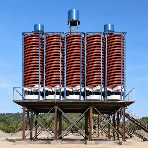 Customized Spiral Separator Machine Gravity Concentration Equipment for Gold Ore Mining Beneficiation Plant