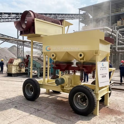 High Efficiency Sawtooth Wave Jig Machine Improving Ore Grade for Rare Earth Non Ferrous Mineral Separation
