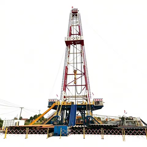 ZJ40 Diesel Land Oil Drilling Rig 4000m Depth Complete Petroleum Equipment Onshore Oilfield Drilling Machine Mud Engine
