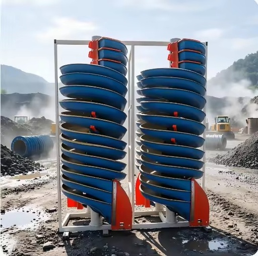 Spiral Separator | PLC Controlled Mineral Sand Classification Washing Equipment for Mining Beneficiation Fine Sand Recovery
