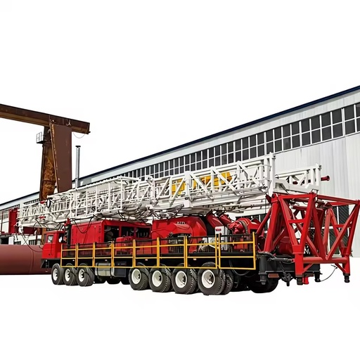 The Tigerrig XJ850 Second-hand Diesel-Powered Rotary Drilling Rig with Gearbox and Pump Good Condition Favorable Price