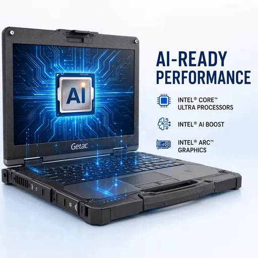 Getac B360 1TB Fully Reinforced Rugged Laptop with Intel English for Oil & Medical Industries Outdoor Computers