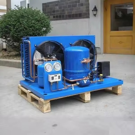 Factory Customized 5 HP Energy Saving Refrigeration Condensing Unit Copeland Scroll Engine/Motor for Supermarkets