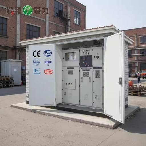 Box Substation Outdoor Prefabricated 5000kVA Three Phase Oil-Immersed Copper/Aluminum