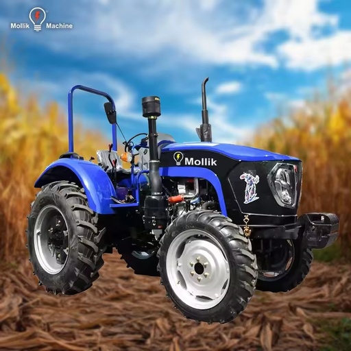 High Productivity 4WD Diesel Engine Farm Tractor Gear Drive Agricultural Utility Vehicle for Heavy Duty Farming Multifunctional