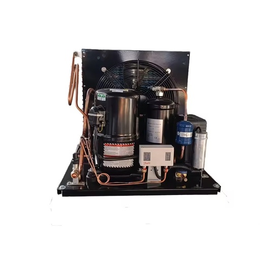 Energy-Saving New Small Household Refrigeration Unit TECUMSEH Hermetic Compressor 380V Air-Cooled Condensing Unit R404A Copper 1