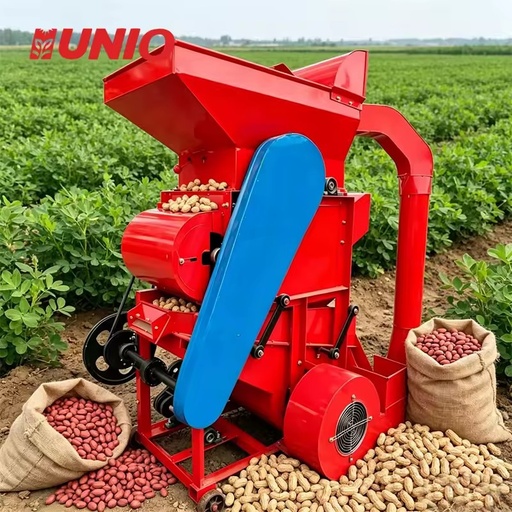 Energy Saving High Productivity Motor Peanut Sheller Environmental Friendly Groundnut Husking Machine 700kg/h Farm Machine