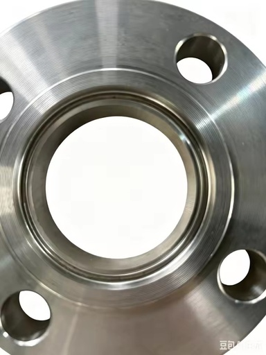Production of stainless steel flanges, flat welded flanges with necks