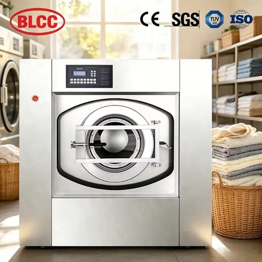 Washing Machine 50Kg 100Kg Fully Automatic Smart Laundry Equipment Energy Saving Environmentally Protective Stainless Steel
