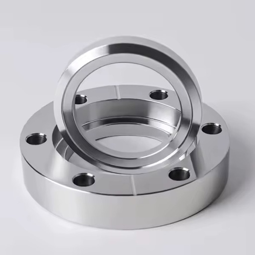 C25 Vacuum High Precision Custom Welding Processed SS304 Threaded Flanges Rotatable Flanges ultra High Vacuum Fittings