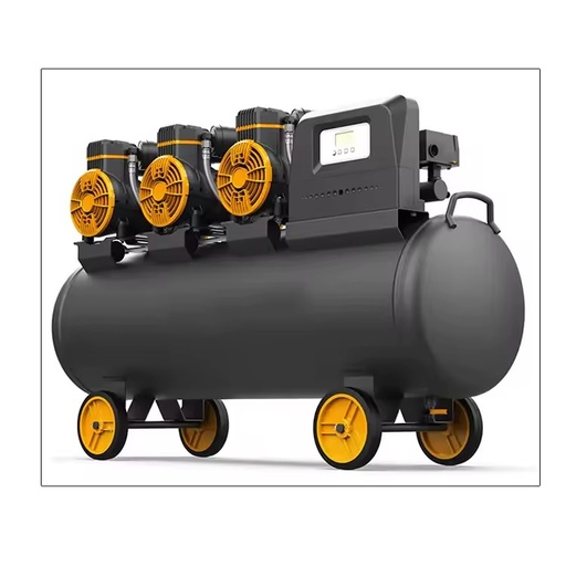 Energy Saving and Environmental Protection Digital Control Box 120L Tank Industrial Compressors Oil Free Air Compressor