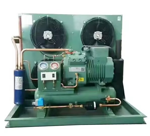 Energy Saving 12HP 380V Chamber Compressor Refrigeration Condenser Unit for Ice Cream Room
