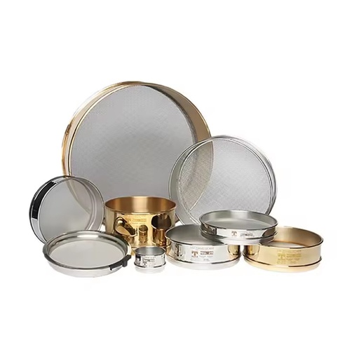 Laboratory Testing Instrument Brass Frame for Sieves for Testing Chemicals Oils Fluids IP/USP Standards BALAJI (BI) Brand