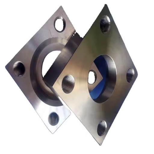 Factory Direct Sale Customizable Square Flanges in Stainless Steel and Carbon Steel, Bulk Orders Welcome with Price Negotiation