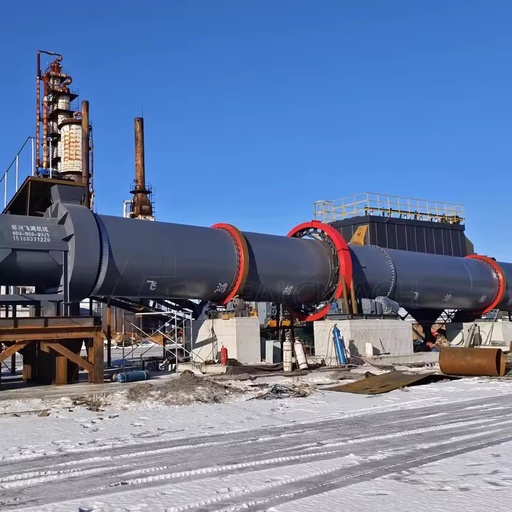 Energy Saving Industrial Rotary Drum Dryer Low Fuel Consumption for Silica Sand