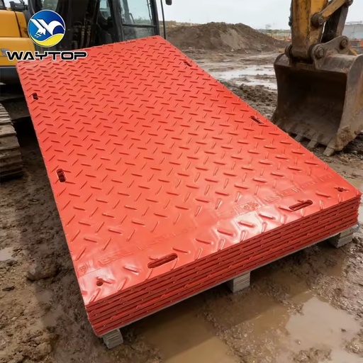 Heavy Equipment 4x8 Plastic Hdpe Construction Road Mat