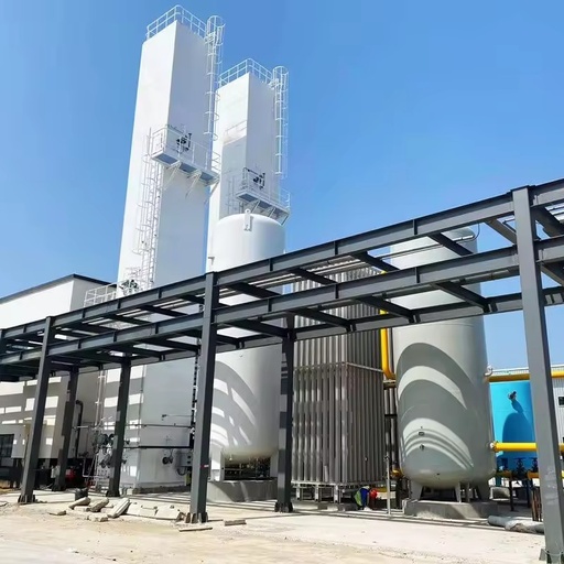BW 200m3/hour PLC Auto Oil Bearing Turbo Expander Oxygen Nitrogen Plant Cryogenic Gas Generation Equipment Liquid O2 N2 Generator
