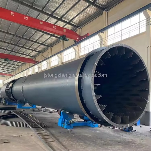 New Type Single Drum Rotary Dryer Energy Saving Industrial Equipment for Food Processing Including Gear Gearbox Made