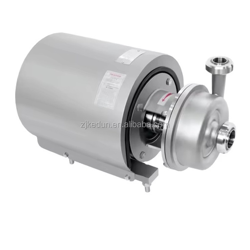 Multifunctional Stainless Steel Sanitary Low Pressure Single-stage Centrifugal Pump Inverter Motor for Food Beverage