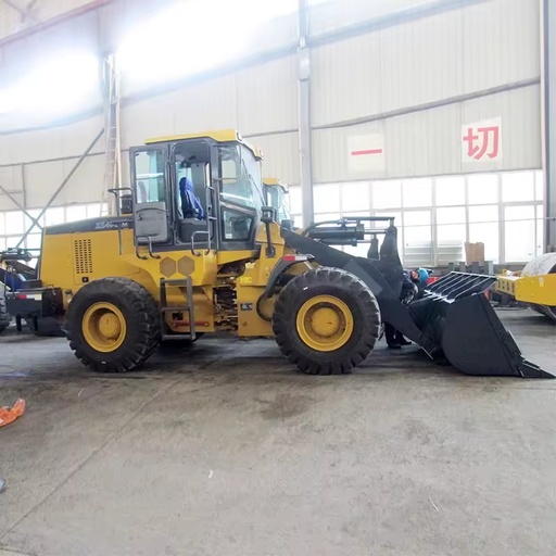 4 Ton Front Wheel Loader ZL40G with 2.4 m³ Bucket Capacity for Construction Farm Work High Operating Efficiency