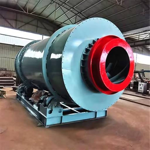 Energy-saving Triple Pass Rotary Drum Dryer Coal Natural Gas Oil Heating Sand Equipment Brand 7.5-18.5kW 380V/220V 1 Year