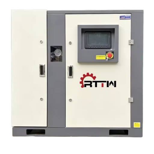 RTTW Energy Saving CE Approved 380V 50hz 1.8mmin Permanent Magnet High Pressure Screw Air Compressor for Manufacturing Machinery