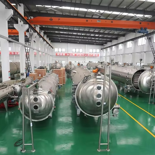 Energy Saving Spiral Vacuum Belt Dryer for Chemical Industry Liquid to Powder