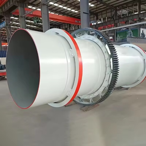 ISO Certified Rotary Drum Dryer Gas/Oil Heating PLC Control Energy Saving Eco-Friendly for Food Processing Applications