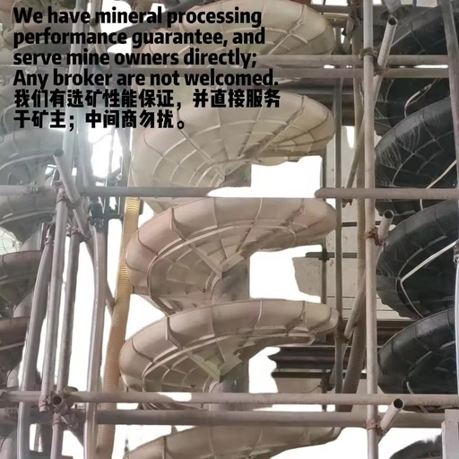Low-Energy Spiral Chute, Gravity Separation, Mine Energy Saving & Consumption Reduction