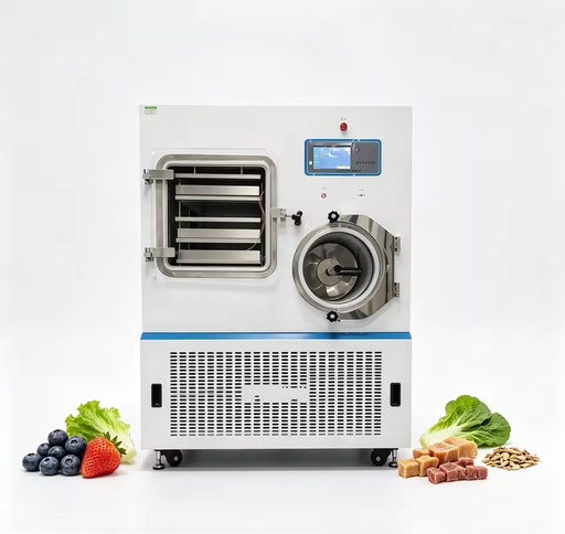 Energy Saving Large Industrial Vacuum Freeze Dryer PLC Controlled Advanced Bitzer Compressor Cooling System