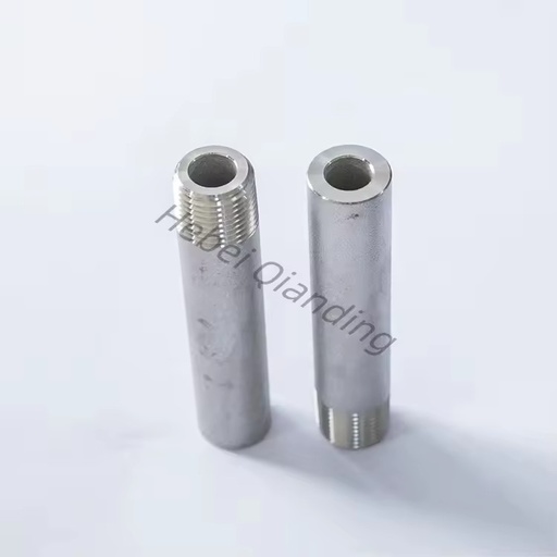 stainless steel pipe fittings 3/4 inch NPT BSPT male threaded stainless steel pipe nipple