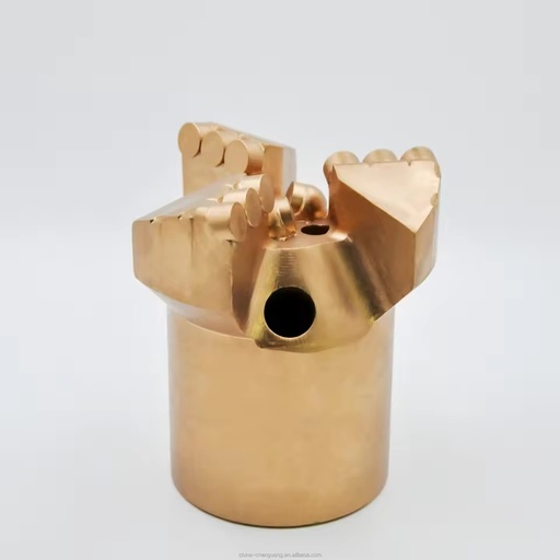 113mm Three-Wing Concave PDC Drill Bit High Efficiency for Rock and Water Well Drilling