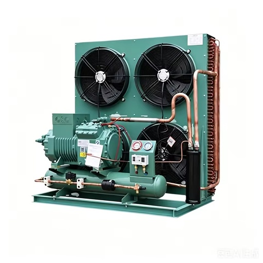 Energy Saving Semi-Hermetic Condensing Unit, Low Temperature Equipment for Food Freezer