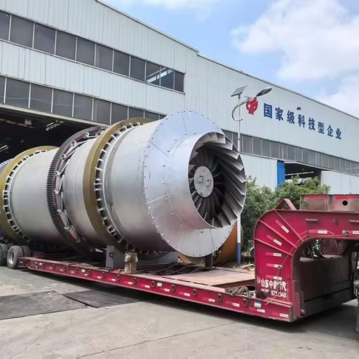 Energy Saving Automatic High Productivity Three Cylinder Rotary Dryer Electric for Biomass Briquette Charcoal Making Plant