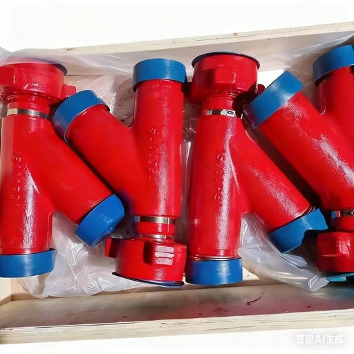 API FMC Weco Oilfield Equipment Red 1 Year Warranty Has Complete Dimensions and High-pressure Joint T/Y-shaped Tee Manifold