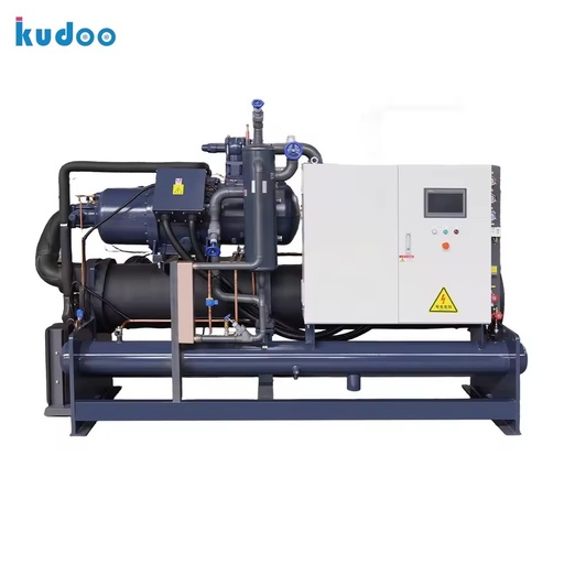 Energy Saving Hanbell 90HP Inverter Screw Compressor Unit with R507 Refrigerant for Low Temp Blast Freezing Systems (-65~10)
