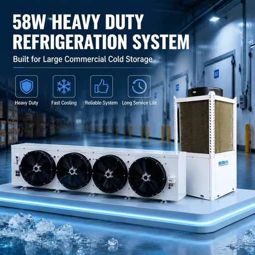 Industrial Refrigeration Condensing Unit for Cold Storage Room with Energy Saving Inverter Technology