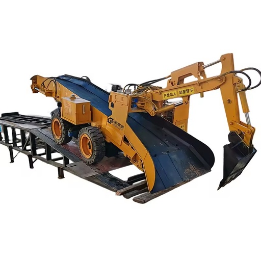 Energy Saving Wheel Dual Motor Mucking Loader Machine for Copper-Cobalt Ore Discharging - Factory Production