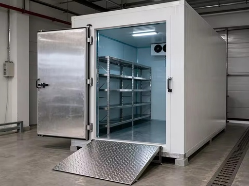 HCFC Customizable Step-in Type Refrigeration & Freezing Room with Solar and Motor. Energy-Saving Eco-Friendly Cold Storage