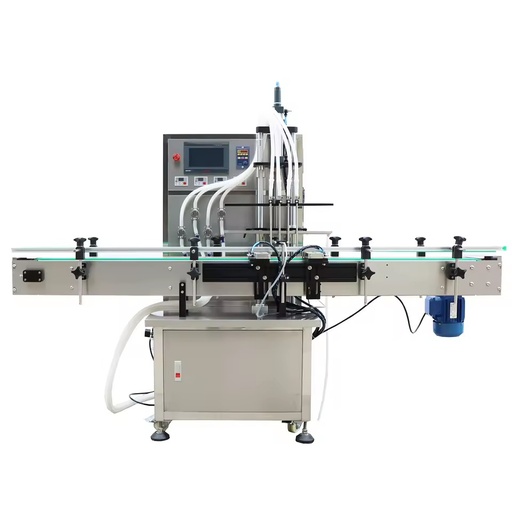 Automatic Electric Olive Oil Can Four-head Magnetic Pump Filling Machine